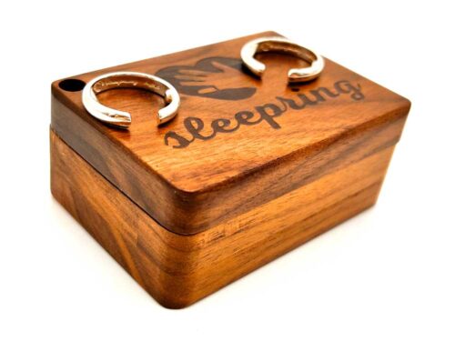 Aufbewahrungsbox für Sleepring mit 2 Sleepringen